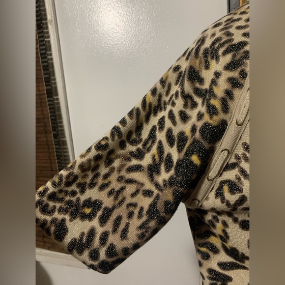 Chico's Animal Instinct Sandra Sweater Cardigan - Picture 6 of 13